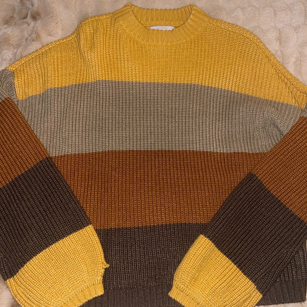 Colorful Striped Women Sweater